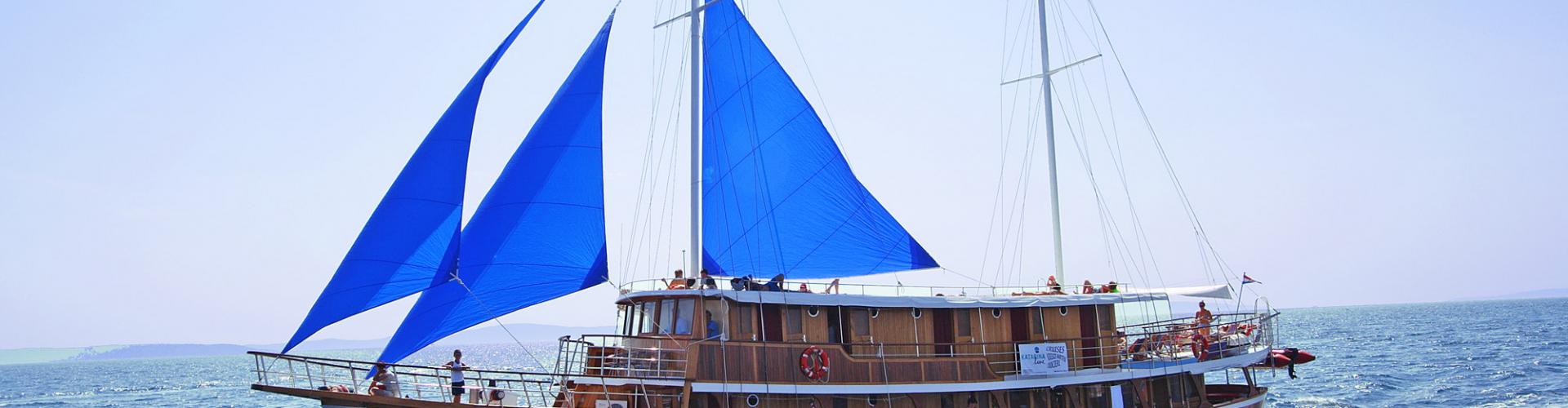 Traditional cruising ship Labrador- wooden motor sailer