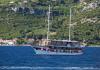 Traditional cruising ship Labrador - wooden motor sailer 1967  charter Split