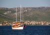 Traditional cruising ship Labrador - wooden motor sailer 1967  rental motor sailer Croatia