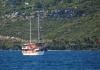 Traditional cruising ship Labrador - wooden motor sailer 1967  yacht charter Split