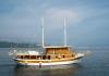 Traditional cruising ship Dalmatinka - wooden motor sailer 1968  charter Split