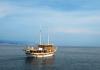 Traditional cruising ship Dalmatinka - wooden motor sailer 1968  rental motor sailer Croatia