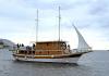 Traditional cruising ship Dalmatinka - wooden motor sailer 1968  charter Split