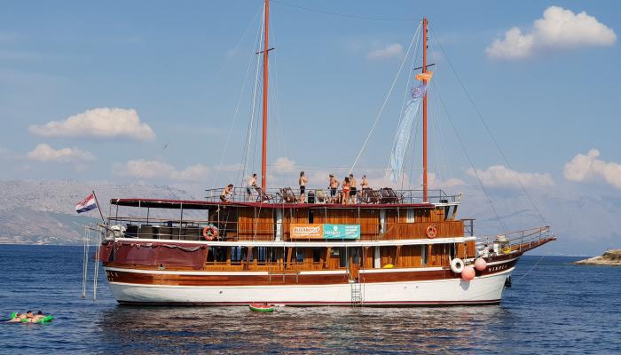 Traditional cruising ship Nikola