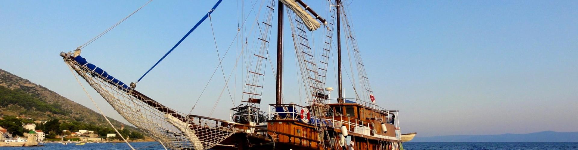 Traditional cruising ship Petrina- wooden motor sailer