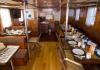 Traditional cruising ship Skarda - wooden motor boat 2001  yacht charter Split