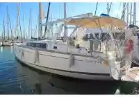 sailboat Oceanis 38.1 Barcelona Spain