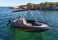 motor boat Lammos 450XL Cyclades Greece