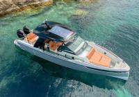 motor boat Saxdor 320 GTO Cyclades Greece