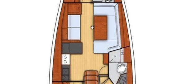 sailboat Oceanis 41.1