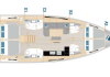 Hanse 460 2023  yacht charter Kaštela