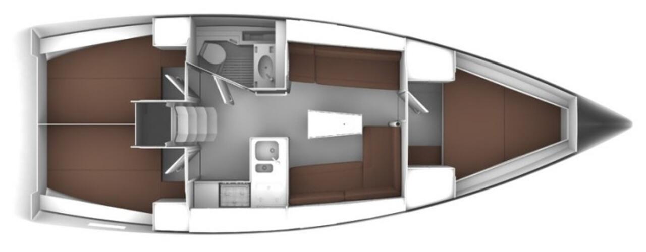 sailboat Bavaria Cruiser 37