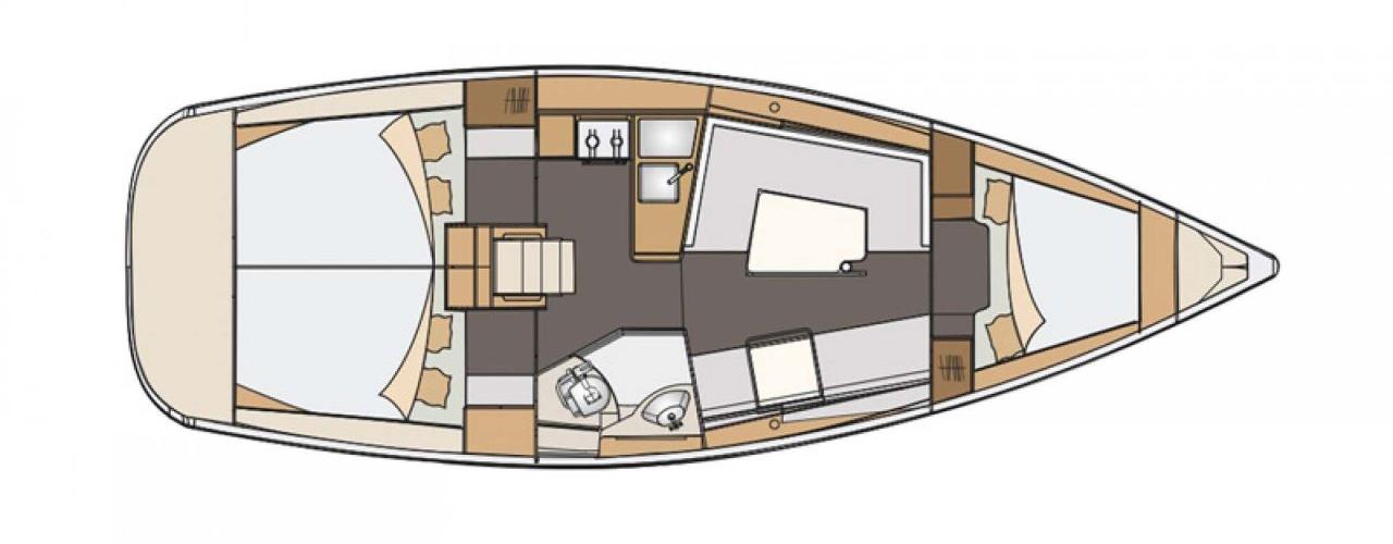 sailboat Elan Impression 35
